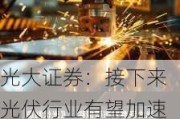 光大证券：接下来光伏行业有望加速去产能，技术领先的龙头企业有望受益