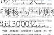 广东45项措施力促人工智能赋能千行百业    到2025年，人工智能核心产业规模超过3000亿元