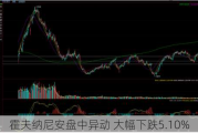 霍夫纳尼安盘中异动 大幅下跌5.10%