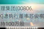 惠理集团(00806.HK)遭执行董事苏俊祺减持100万股