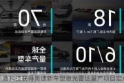 禾赛科技获得奥迪新车型激光雷达量产项目定点