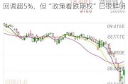 高盛：历次中国股市大涨20%后几乎都会回调超5%，但“政策看跌期权”已很鲜明