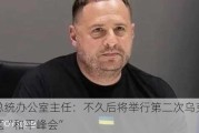 乌总统办公室主任：不久后将举行第二次乌克兰问题“和平峰会”