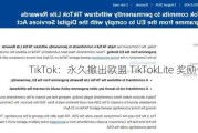 TikTok：永久撤出欧盟 TikTokLite 奖励计划