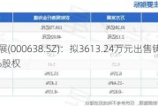 万方发展(000638.SZ)：拟3613.24万元出售铸鼎工大37.64%股权