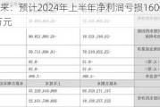 德尔未来：预计2024年上半年净利润亏损1600万元~2400万元