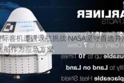 波音星际客机遭遇返航挑战 NASA坚守首选并准备SpaceX飞船作为应急方案