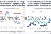 美国天然气期货价格首次跌破2美元/百万英热