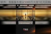 博思软件：控股股东提议5000万元至1亿元回购股份