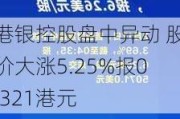 港银控股盘中异动 股价大涨5.25%报0.321港元