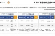 景旺电子：预计上半年净利同比增长57.94%-73.74%