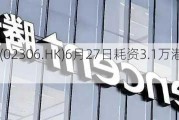 乐华娱乐(02306.HK)6月27日耗资3.1万港元回购5.1万股