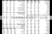 孩子王：可转债转股价格调整为7.12元/股