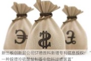 新三板创新层公司ST德胜科新增专利信息授权：“一种腺嘌呤硫酸盐制备中物料过滤装置”