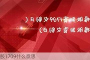 橡胶1709什么意思