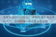 金智科技(002090.SZ)：积极拓展售电业务、虚拟电厂、源网荷储一体化建设等业务