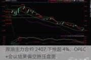 原油主力合约 2407 下挫超 4%，OPEC+会议结果偏空施压盘面