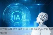 立方数科等成立科技公司 业务含AI行业应用系统集成服务