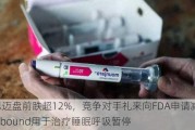 瑞思迈盘前跌超12%，竞争对手礼来向FDA申请减肥药Zepbound用于治疗睡眠呼吸暂停