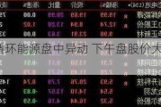 中国循环能源盘中异动 下午盘股价大跌5.51%