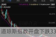 道琼斯指数开盘下跌338.81点，纳斯达克和标普500指数同步走低：金融市场遭遇重挫