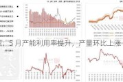 碳酸锂：5 月产能利用率提升，产量环比上涨 6.96%