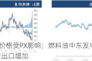 PTA去库期价格受PX影响；燃料油中东发电需求提升：俄罗斯出口增加