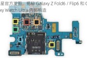 三星官方发图，揭秘 Galaxy Z Fold6 / Flip6 和 Galaxy Watch Ultra 内部构造