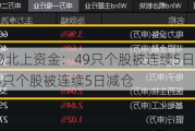揭秘北上资金：49只个股被连续5日加仓；135只个股被连续5日减仓