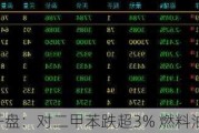 期市开盘：对二甲苯跌超3% 燃料油跌超2%