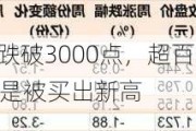 豪赌反弹！沪指跌破3000点，超百亿资金进场抄底，这2只ETF份额更是被买出新高