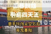 集运指数（欧线）-胡塞武装或扩大行动，红海危机或将延续至明年初