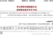 东方集团预计上半年净利润超8000万元 扭亏为盈