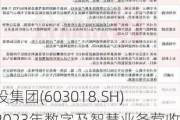 华设集团(603018.SH)：2023年数字及智慧业务营收3.9亿元，车路云相关占比超50%