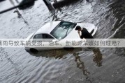 暴雨导致车辆受损，油车、新能源车该如何理赔？