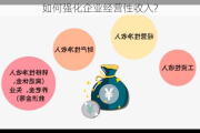 如何强化企业经营性收入?