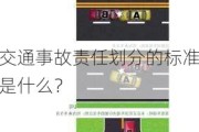 交通事故责任划分的标准是什么？