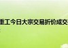 三一重工今日大宗交易折价成交435.93万股 成交额6586.9万元