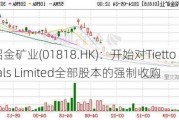 招金矿业(01818.HK)：开始对Tietto Minerals Limited全部股本的强制收购