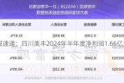 财报速递：四川美丰2024年半年度净利润1.66亿元