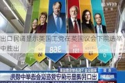 出口民调显示英国工党在英国议会下院选举中胜出