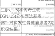 强生(JNJ.US)和传奇生物(LEGN.US)公布西达基奥仑赛针对多发性骨髓瘤患者2期研究积极结果