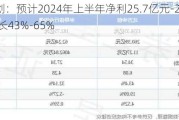 北方华创：预计2024年上半年净利25.7亿元-29.6亿元 同比增长43%-65%