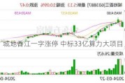 城地香江一字涨停 中标33亿算力大项目