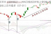 新洋丰（000902）：MACD指标DIF线上穿0轴-技术指标上后市看多（07-01）