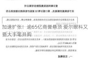 加速扩张！逾65亿商誉悬顶 爱尔眼科又要大手笔并购