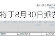 中国通号(03969)将于8月30日派发现金股利每10股1.7元