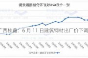 广西桂鑫：6 月 11 日建筑钢材出厂价下调 30 元