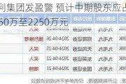 嘉士利集团发盈警 预计中期股东应占溢利约2050万至2250万元