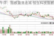 港股午评：指数震荡走高 恒生科技指数涨0.61%